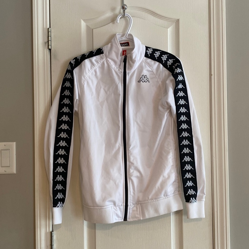 Kappa jacket in size S white